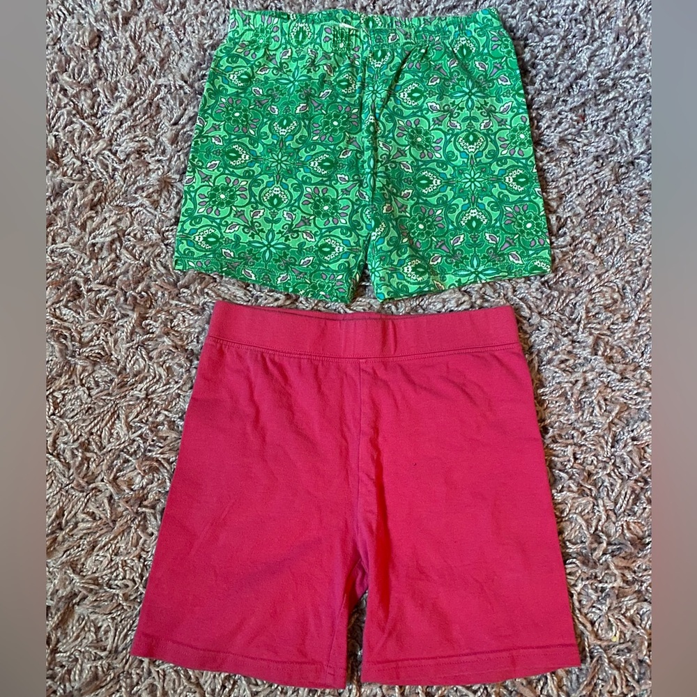 2 pairs girls shorts; Zoey Girl & Clementine shorts size 10/12
